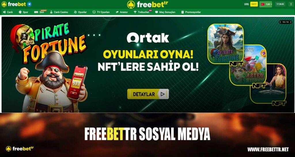 Freebettr Sosyal Medya